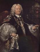 William Hogarth Wen was the Bishop of Sterling oil on canvas